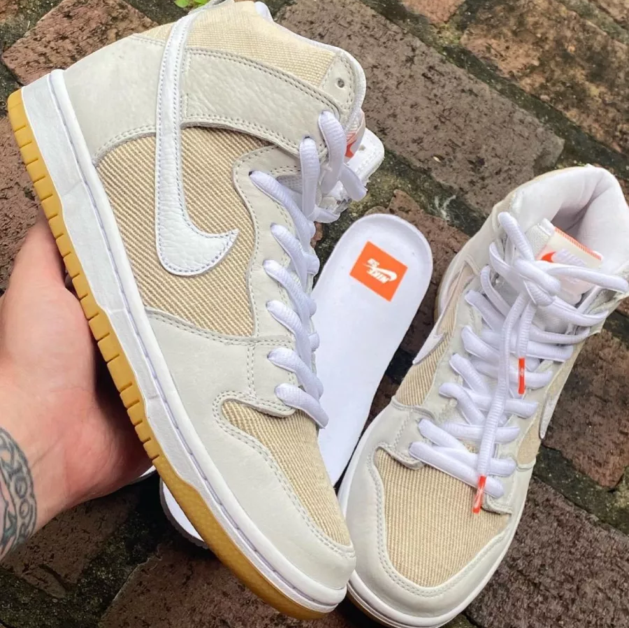 Dunk High Pro ISO SB 'Unbleached Pack-Natural' DA9626-100