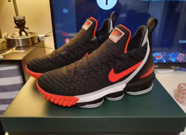 Giày Nike LeBron 16 'Tech Challenge Hot Lava Black' CI1521-001 - Hình ảnh 6