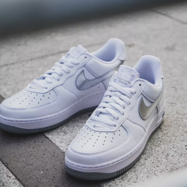 Giày Nike Air Force 1 Low Color of The Month 'Metallic Silver' DZ6755-100 - Hình ảnh 6