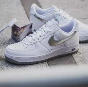 Giay Nike Air Force 1 Low Color of The Month 'Metallic Silver' DZ6755-100