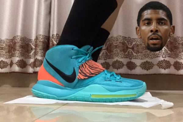 Giày Nike Kyrie 6 EP 'Animal Print Oracle Aqua' BQ4631-300 - Hình ảnh 9