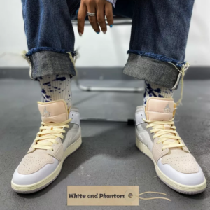 Giay Nike Air Jordan 1 Mid SE Craft Inside Out 'White Grey' DQ3726-100