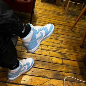 Giay Nike Dunk High 'Blue Chill' DD1399-401