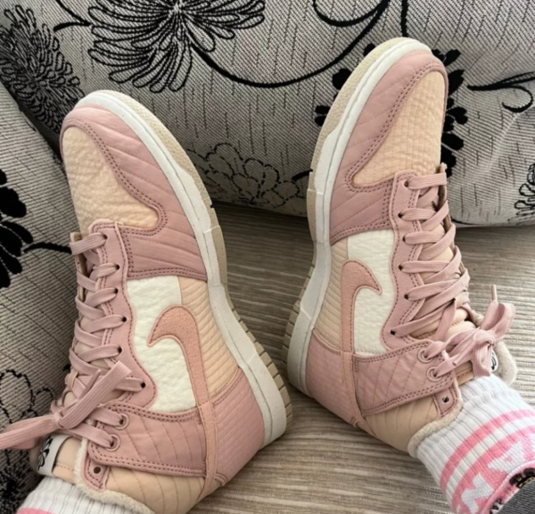 Giày Nike Dunk High LX 'Toasty Rusty Pink' DN9909-200 - Hình ảnh 2