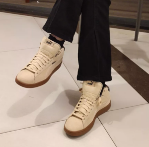 Giay Puma Smash V2 Brown 385174-02