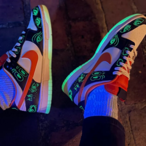 Giay Nike Dunk Low PRM GS 'Halloween' DO3806-100