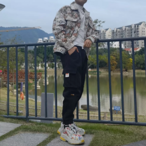 Giay Gucci x Balenciaga Triple S 'Flora Print' 677195 UL110 8461