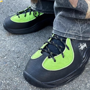 Giay Nike Air Penny 2 Stussy Vivid 'Green Black' DX6933-300
