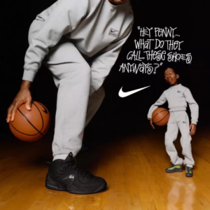 Giay Nike Air Penny 2 Stussy 'Black' DQ5674-001