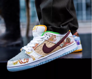 Alternative view of Giày Nike Jason Deng x Dunk Low Pro SB 'Street Hawker' CV1628-800
