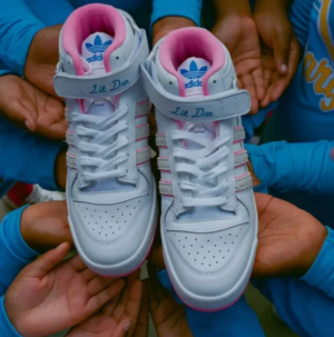 Alternative view of Giày Adidas Skateboards x Lil Dre x Forum 84 Mid ADV 'White' GZ4721