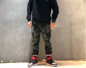 Alternative view of Giày Nike Air Jordan 1 High FlyEase 'Fire Red' CQ3835-061