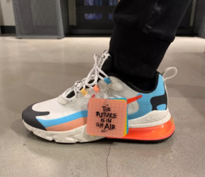 Alternative view of Giày Nike Air Max 270 React 'The Future' DD8498-161