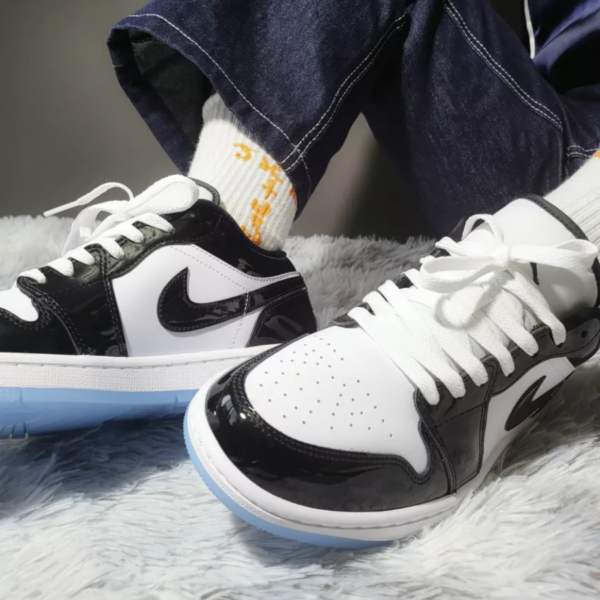 Giày Nike Air Jordan 1 Low GS 'Concord' DV1333-100 - Hình ảnh 4