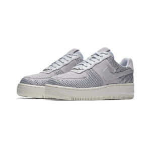 Giay Nike Air Force 1 Upstep Premium 'Metallic Platinum' 917590-001