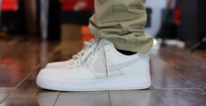Giay Nike Slam Jam x Air Force 1 Low 'Triple White' DX5590-100