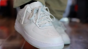 Giay Nike Slam Jam x Air Force 1 Low 'Triple White' DX5590-100