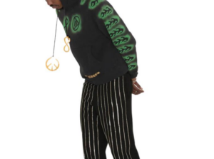 Ao Stussy x Dries Van Noten Embroidered Hoodie 'Black'