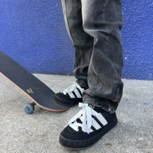 Giay Adidas Adimatic Core 'Black Crystal White' HQ6900