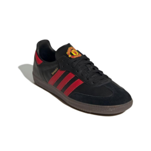 Alternative view of Giày Adidas Samba x Manchester United FC 'Black Red' HQ7030