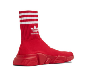 Giay Balenciaga x Adidas Speed 'Red' 717589WBDV16090