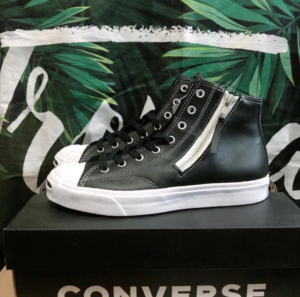 Giay Converse Jack Purcell Zip 'Black And White' 167327C