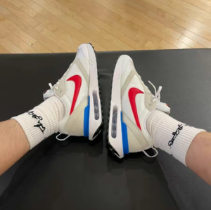 Giay Nike Air Max Dawn 'White Blue Red' DM0013-100