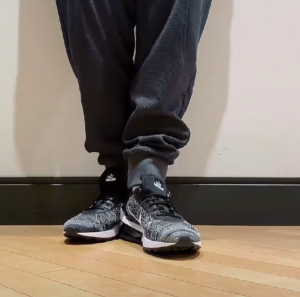 Giay Nike Air Max Flyknit Racer 'Black White' DJ6106-001