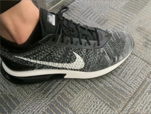 Giay Nike Air Max Flyknit Racer 'Black White' DJ6106-001