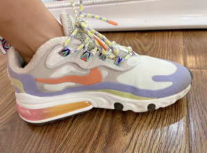 Giay Nike Air Max 270 React 'Sail Orange Frost' DC3276-101