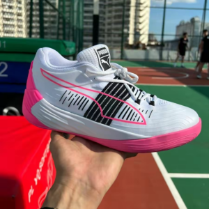 Giay Puma Fusion Nitro 'White Pink' 195514-09