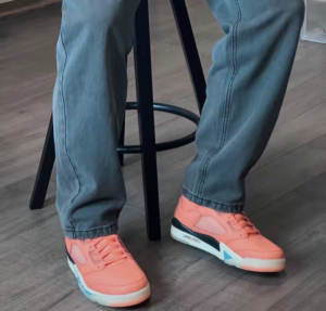 Giay Nike DJ Khaled x Air Jordan 5 Retro GS 'Crimson Bliss' DV4983-641