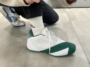 Giay Adidas T-Mac 1 'White Team Dark Green' FW3663