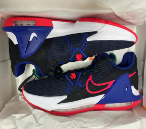 Giay Nike LeBron Witness 6 GS 'Black Royal Siren Red' DD0423-005