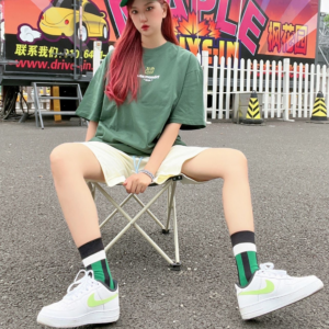 Alternative view of Giày Nike Air Force 1 '07 White Barely Volt' 315115-159