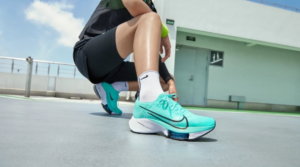 Alternative view of Giày Nike Air Zoom Tempo Flyknit GS 'Hyper Turquoise' CJ2102-300