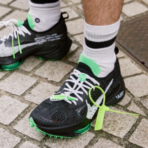 Giay Nike Air Zoom Tempo Next% Flyknit Off-White 'Black' CV0697-001