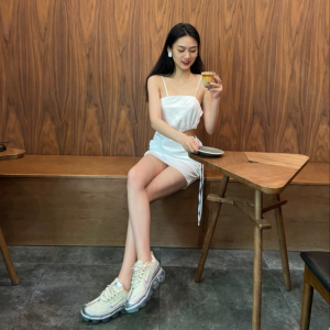 Alternative view of Giày Nike Air Vapormax 360 'Beige Silver' CK2719-200