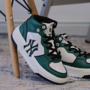 Giay MLB Chunky Liner High New York Yankees 'Green' 3ASXCB12N-50GND