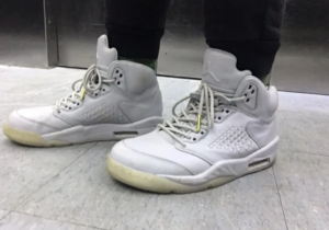 Giay Nike Air Jordan 5 Retro Premium 'Pure Platinum' 881432-003