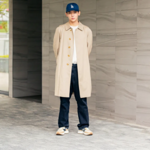 Giay MLB Chunky Jogger New York Yankees 'Beige' 3ASXX112N-50BGS