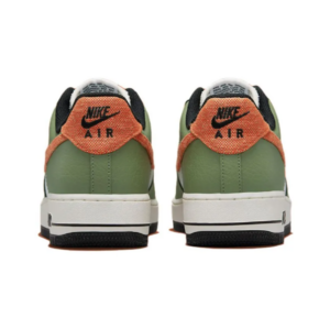 Giay Nike Air Force 1 '07 'Oil Green Orange' FD0758-386