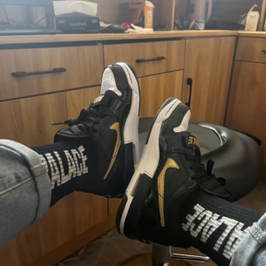 Giay Nike Air Jordan Legacy 312 Low GS 'Black Gold' CD9054-071