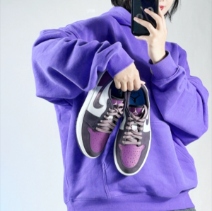 Giay Nike Air Jordan 1 Retro Low Golf NRG 'Purple Smoke' DZ9787-155