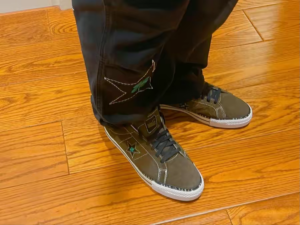 Giay Converse Patta x One Star Pro Low '4 Leaf Clover' A03174C