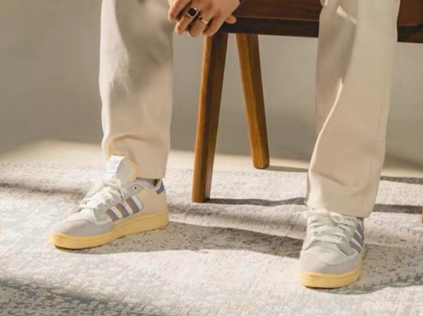 Giày Adidas Centennial 85 'Low Crystal White Silver Violet' ID1812 - Hình ảnh 3