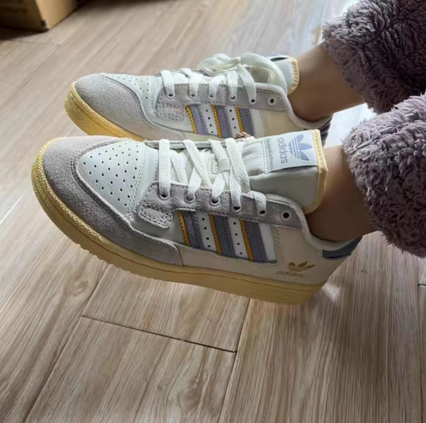 Giày Adidas Centennial 85 'Low Crystal White Silver Violet' ID1812 - Hình ảnh 2