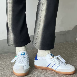 Giay Adidas Samba 'White Lucid Blue' IG2339