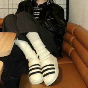 Giay Adidas Puffylette 'Off White Black' GY1593