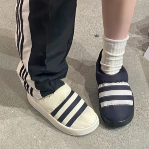 Giay Adidas Puffylette 'Black Grey' GY4559